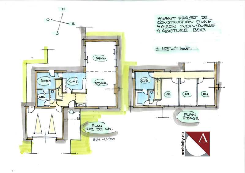 plan maison